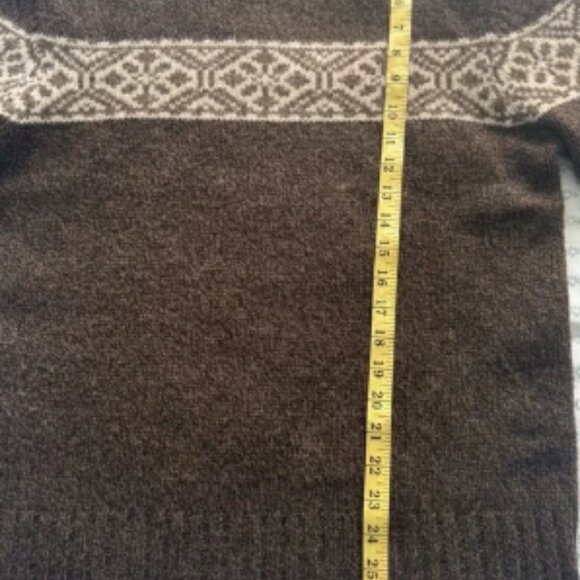 Bowen & Wright 100% Lambswool Men’s Sweater - Picture 4 of 6